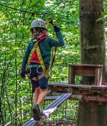 parcours accrobranche ardeche