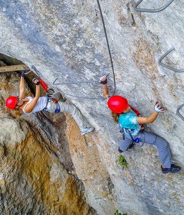 activite via ferrata ardeche