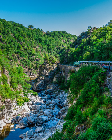 camping train de l ardeche