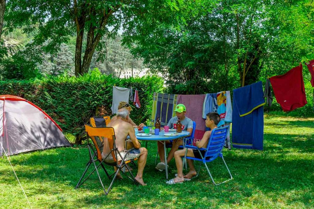 camping berrias emplacement