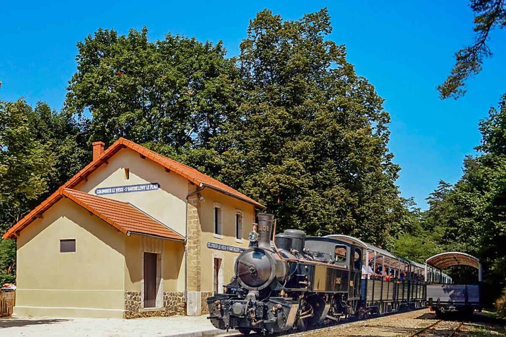 visite ardeche train