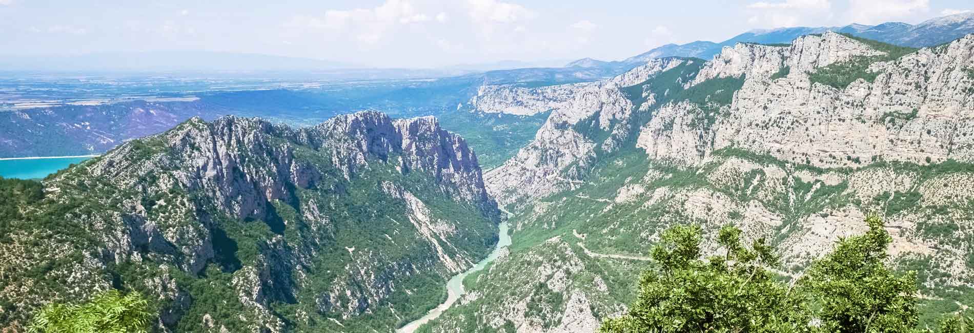 Vallon pont d'arc et gorges du verdon
