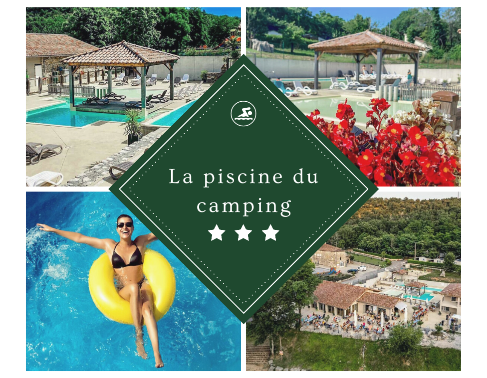 La piscine du camping