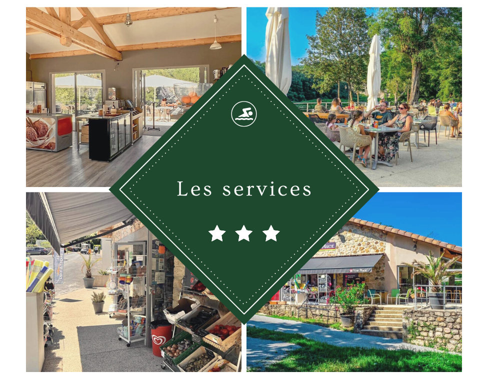 Les services de notre camping