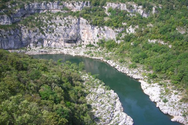 canyon en Ardèche